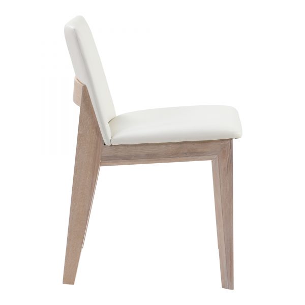 DECO DINING CHAIR WHITE | Perla Lichi Pop Up